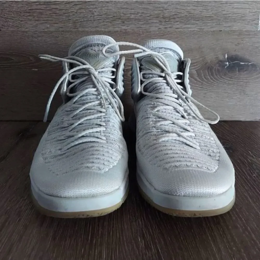 Air Jordan XXXII (32) Pure Platinum 2018 (AA1253-007) Mens 10 Basketball Shoes